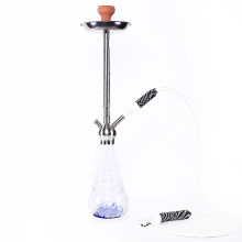 Guangzhou WOYU good price aluminum shisha pipe glass nargile hookahs